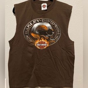 HARLEY DAVIDSON Muscle shirt Seattle L